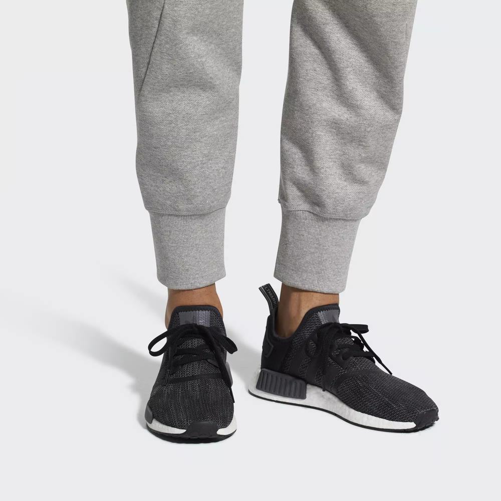 Adidas NMD R1 Tenis Negros Para Hombre (MX-47341)